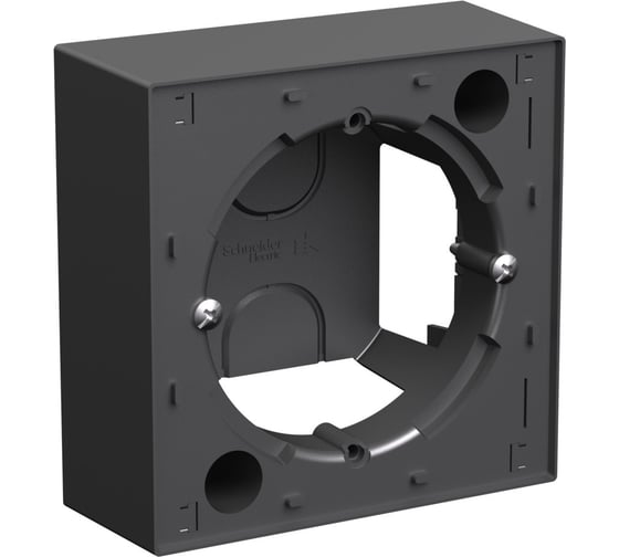 Коробка для наружного монтажа Systeme Electric Atlasdesign базальт ATN001400