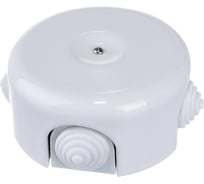 Распаечная коробка Retrika, керамика, ретро, белый, D-90 RR-09001