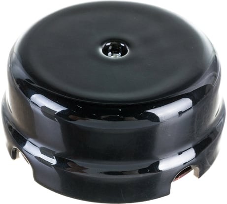 Распаечная коробка Retrika, керамика, ретро, черный, D-78 RR-09018