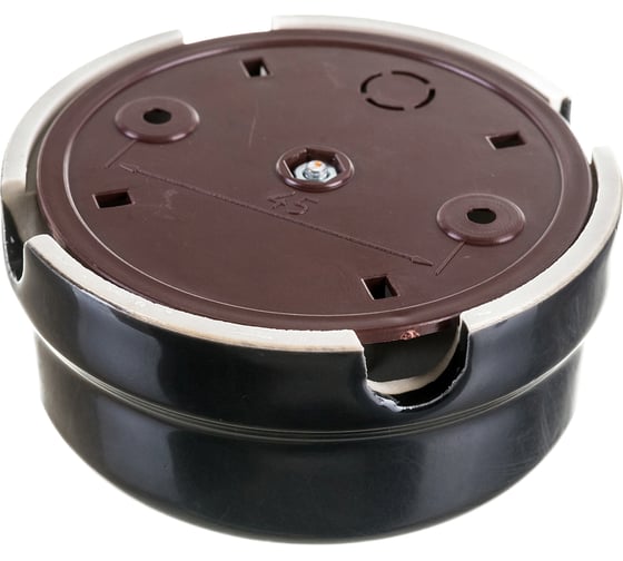 Распаечная коробка Retrika, керамика, ретро, черный, D-78 RR-09018