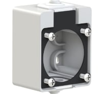 Настенный адаптер для розетки серии 105-0 PCE серый 106-0g