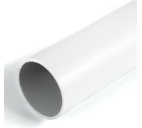 Жесткая труба Промрукав ПВХ 2-х метровая легкая белая д20 PR05.0024