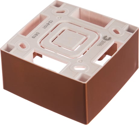 Коробка накладного монтажа ЭРА 12-6101-14 1 пост, Эра 12, медь Б0043168
