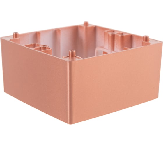 Коробка накладного монтажа ЭРА 12-6101-14 1 пост, Эра 12, медь Б0043168