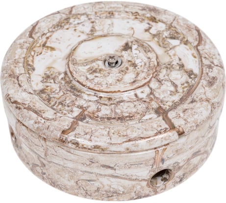 Распаечная коробка Retrika, ретро цельнокерамическая, мрамор D-95 RR-09026