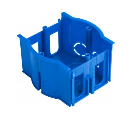 Установочная коробка EKF сборная, проходная, КМТ-010-400, для твердых стен, 71х45 plc-kmt-010-4007-r