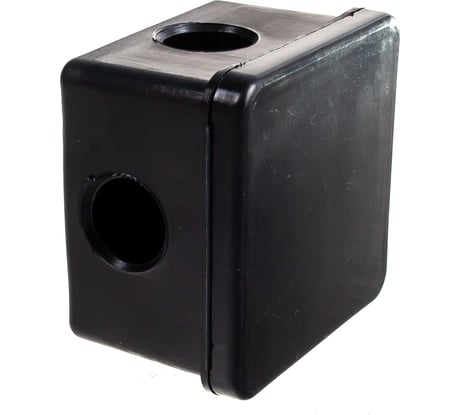 Распаечная коробка EKF КМР-030-036, 4 мембранных ввода 65х65х50 чёрная 45 шт plc-kmr2-030-036-b