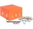 Коробка распаечная EKF огнестойкая, 126x126x74мм, 5 кк/1,5-6мм, SQ plc-kmrf-126-506 2