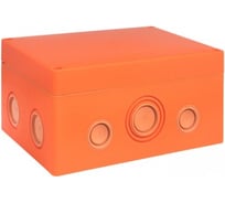 Распаечная коробка EKF огнестойкая, 176x126x74мм, 5 кк/1,5-10мм, SQ plc-kmrf-176-510