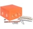 Распаечная коробка EKF огнестойкая, 126x126x74мм, 8 кк/0,5-4мм, SQ plc-kmrf-126-804 2