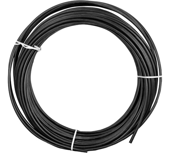 Труба EKF PROxima гладкая, жесткая, ПНД, черная, d16мм, 100м tpndg-16