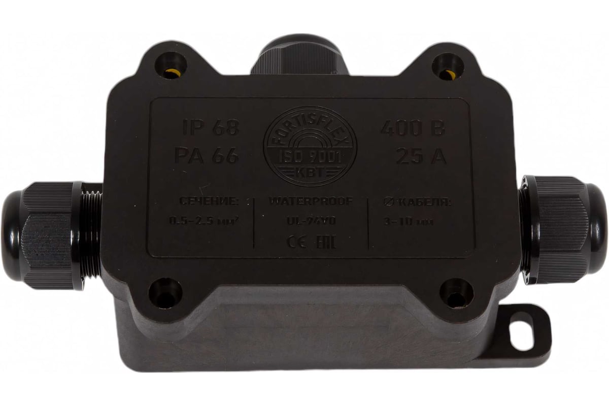 Распределительная коробка FORTISFLEX герметичная mg box s-3 ip68 89510 ...