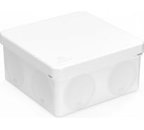 Распределительная коробка Промрукав для прямого монтажа двухкомпонентная безгалогенная (hf) белая 100x100x50 66 шт. 60-0300-9003