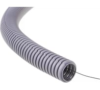 Гофрированная труба EKF ПВХ Plast с зондом d32мм 50м. PROxima SQtg-z-32