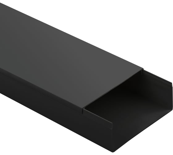 Кабель канал ЭРА kkb10040 100x40 черный 8 м (упаковка 4 шт) Б0061613