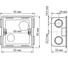 Установочная коробка TDM сп 74x71x45, ip20, индивидуальный штрихкод, SQ1819-1000 2