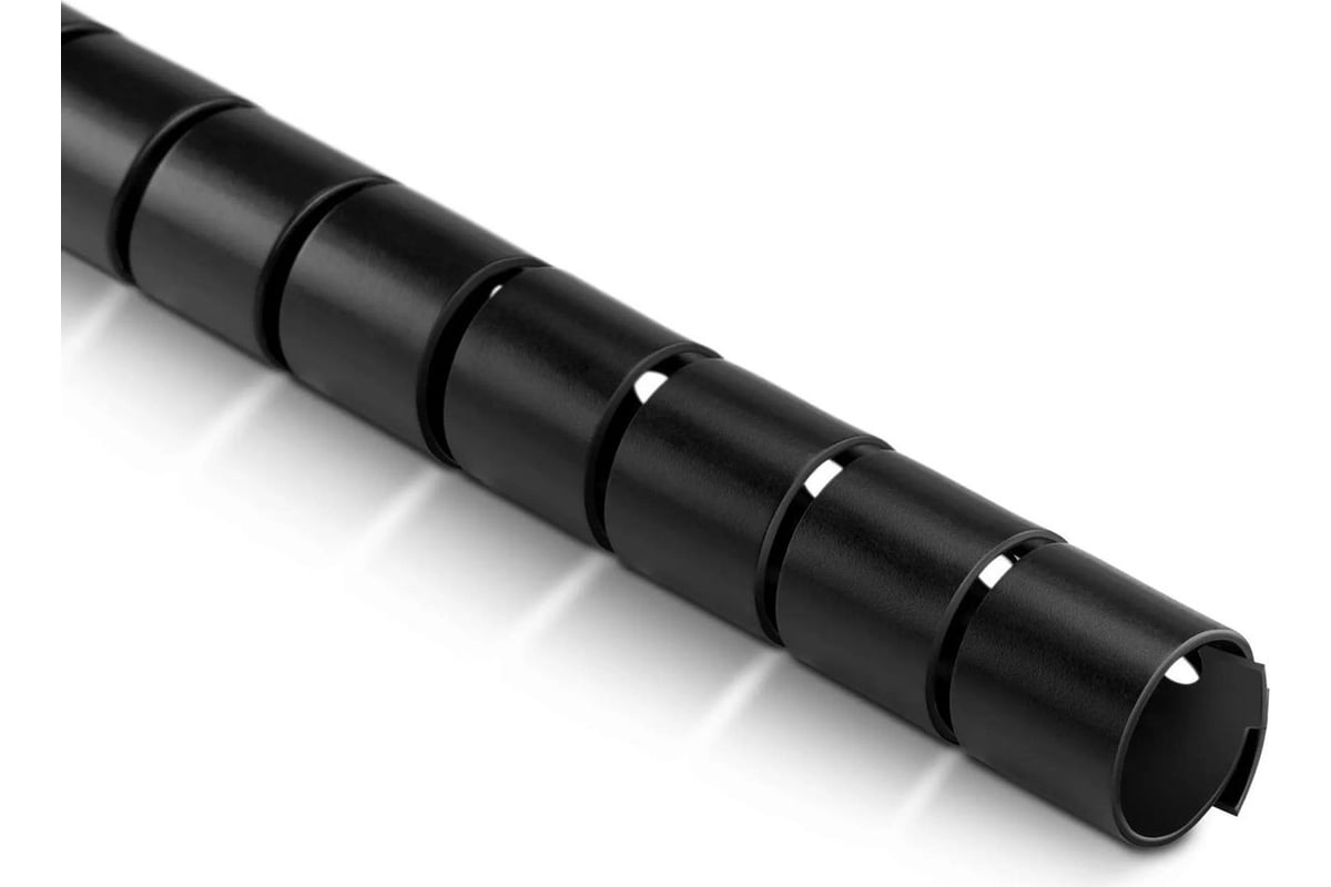 Кабельный органайзер BURO BHP CG202B Spiral Hose 20x2000mm Black ...