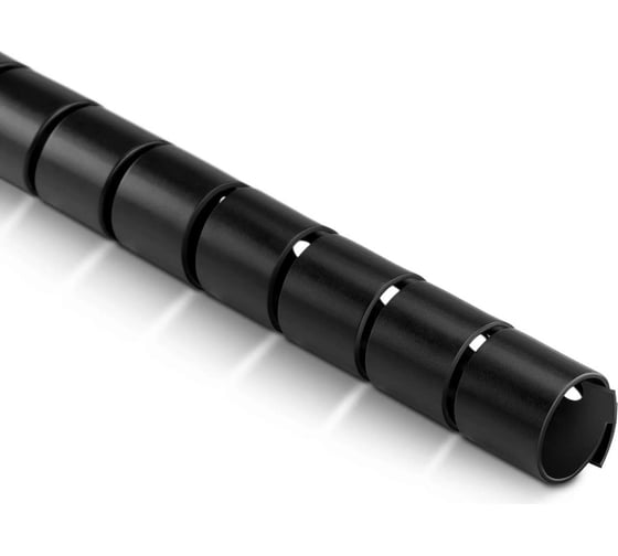Кабельный органайзер BURO BHP CG202B Spiral Hose 20x2000mm Black 1175274