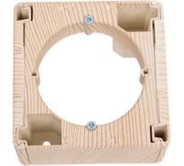 Коробка наружного монтажа Systeme Electric Glossa сосна GSL001500