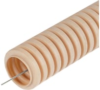 Гофрированная труба Промрукав ПВХ легкая 350 Н сосна с/з д50 15 м PR01.0098