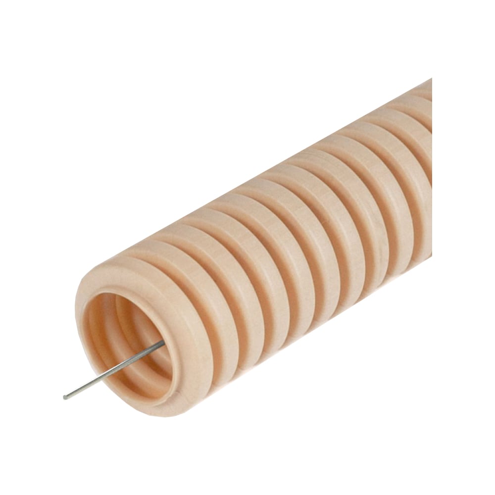 Гофрированная труба Промрукав ПВХ легкая 350 Н сосна с/з д16 50м PR01 ...