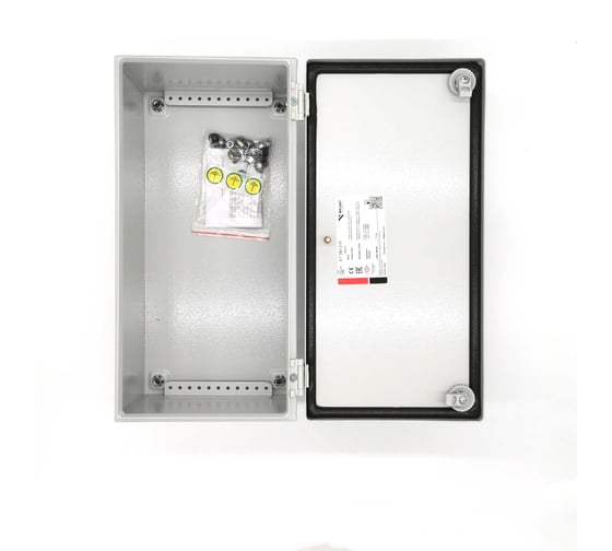 Клеммная коробка Tekpan KT New дверь с петлями, без МП 400 мм x 200 мм x 155 мм TP 364215
