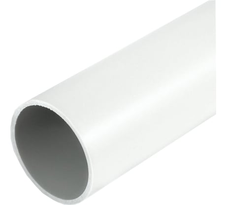 Жесткая труба Промрукав ПВХ 3-х метровая белая д40 PR05.0018
