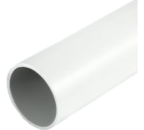 Жесткая труба Промрукав ПВХ 3-х метровая белая д50 PR05.0019