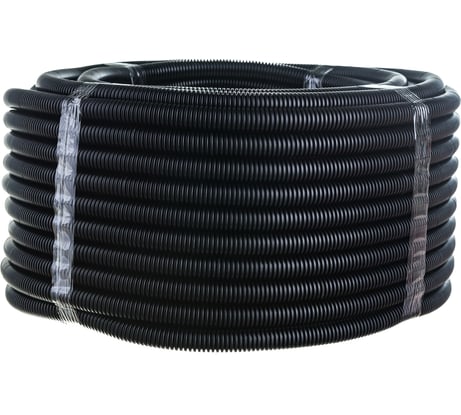 Автомобильная гофрированная труба REXANT ПП d 13,4 мм, разрезная бухта 50 м/уп. 16-1062