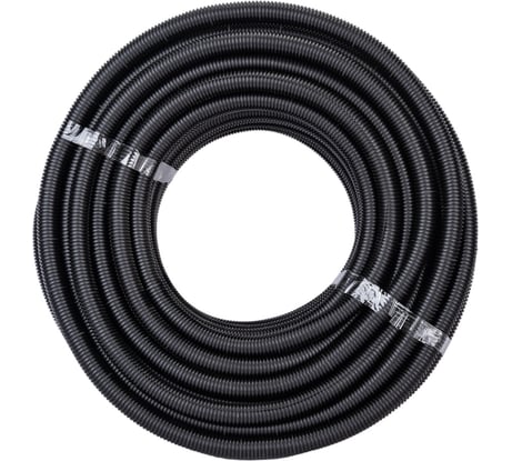 Автомобильная гофрированная труба REXANT ПП d 19,2 мм, разрезная бухта 50 м/уп. 16-1066