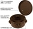Распределительная коробка TDM ELECTRIC D85х40мм, IP54 SQ1401-0602 2