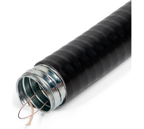 Металлорукав FORTISFLEX толстостенный МГ «HEAVY DUTY» 22 с протяжкой 88437