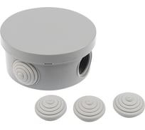 Распаечная коробка REXANT ОУ, D 85х40мм, IP54 УПр 85/40.1.3 28-3009