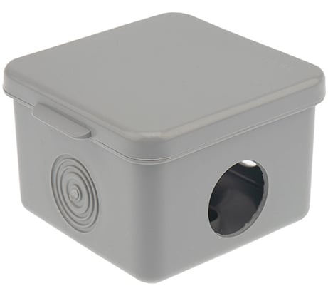 Распаечная коробка REXANT ОУ, 65x65x50, IP54 УПрк 65*65/45.2.3 28-3055