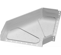 Угол горизонтальный 90 градусов Промрукав Стандарт HDZ 400x80 1шт PR16.1652 PR16.1651