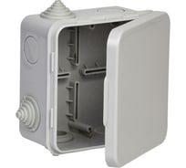 Коробка распределительная GENERICA КМ 100x100x50мм о/к IP54 4 ввода (7035) UKO31-100-100-050-K03-54G