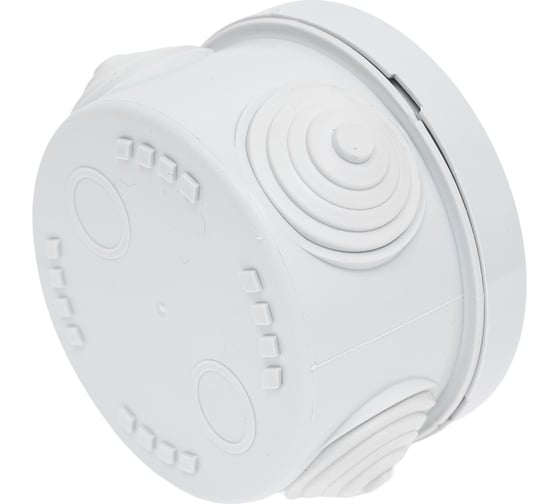 Коробка распределительная GENERICA КМ для о/п D=65x40мм IP54 4 ввода (7035) UKO21-065-040-000-K03-54