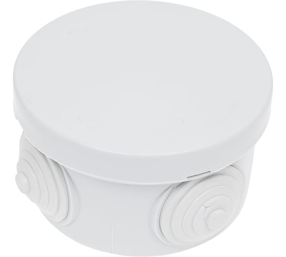 Коробка распределительная GENERICA КМ для о/п D=65x40мм IP54 4 ввода (7035) UKO21-065-040-000-K03-54
