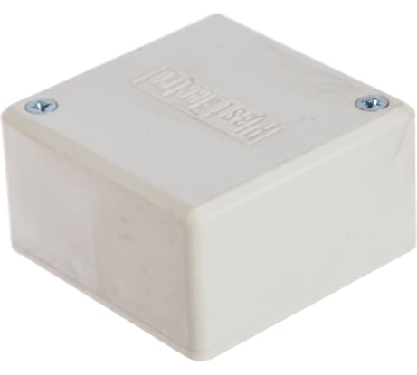 Разветвительная коробка PlastElectro клеммная для наружного монтажа без клеммника РЕ 410 142/Б