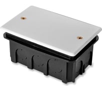 Разветвительная коробка PlastElectro прямоугольная, для подштукатурного монтажа РЕ 000 031R