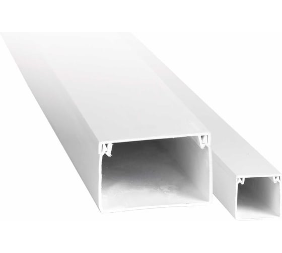 Кабельный канал EKF 40x25 белый 12 шт по 2 м kk-40-25