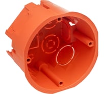 Подрозетник для сплошных стен GUSI ELECTRIC 68х45, IP30 без саморезов, негорючий С3М2 БС Нг Евро
