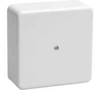 Клеммная коробка IEK, 100x100x44, IP20, КМ41222, ИЭК, белая UKO10-100-100-044-K01