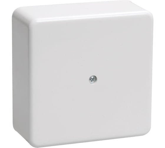 Клеммная коробка IEK, 100x100x44, IP20, КМ41222, ИЭК, белая UKO10-100-100-044-K01
