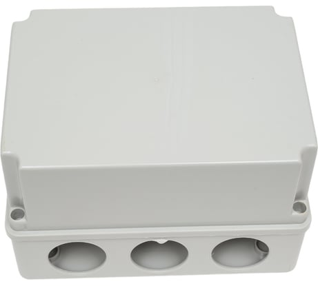 Клеммная коробка IEK, 190x140x120мм, IP44, КМ41245, ИЭК UKO10-190-140-120-K41-44