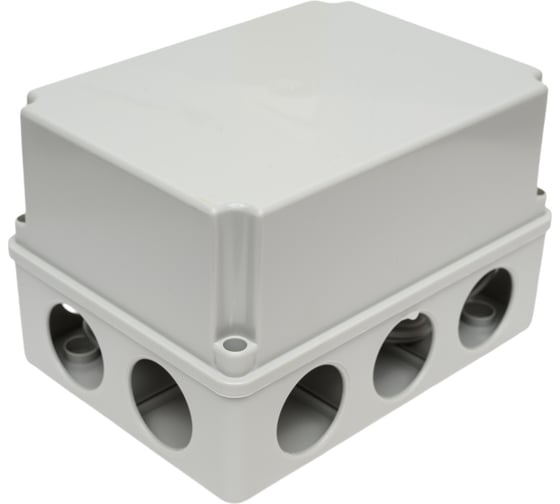 Клеммная коробка IEK, 190x140x120мм, IP44, КМ41245, ИЭК UKO10-190-140-120-K41-44
