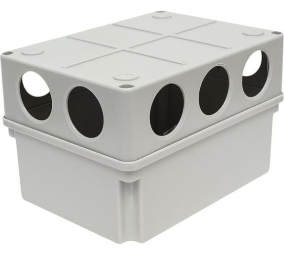 Клеммная коробка IEK, 190x140x120мм, IP44, КМ41245, ИЭК UKO10-190-140-120-K41-44