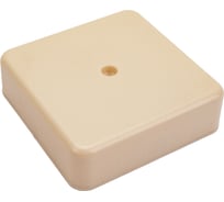 Клеммная коробка IEK, 75x75x20, IP20, КМ41212-02, слоновая кость UKO10-075-075-020-K32