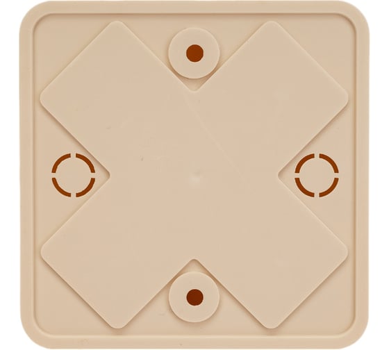 Клеммная коробка IEK, 75x75x20, IP20, КМ41212-02, слоновая кость UKO10-075-075-020-K32