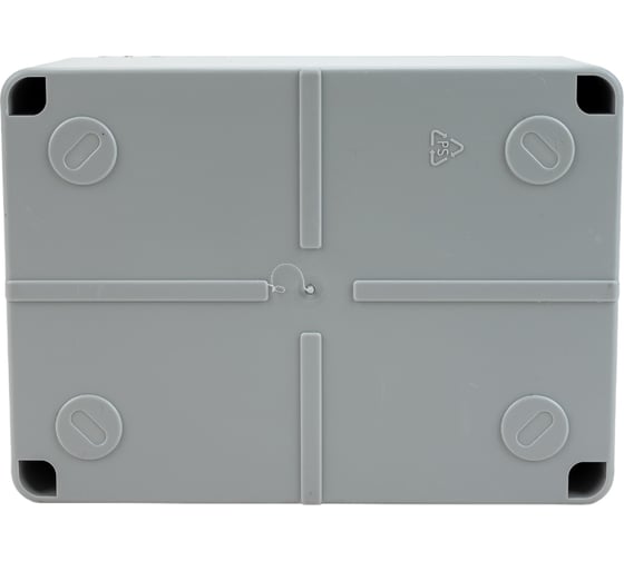 Распаечная коробка IEK открытой проводки,150x110x85, IP44, RAL7035, гладкие стенки, КМ41261 UKO11-150-110-085-K41-44